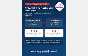 AS MONTCHEVREUIL TT1 Vs CHAUMONT VEXIN 2